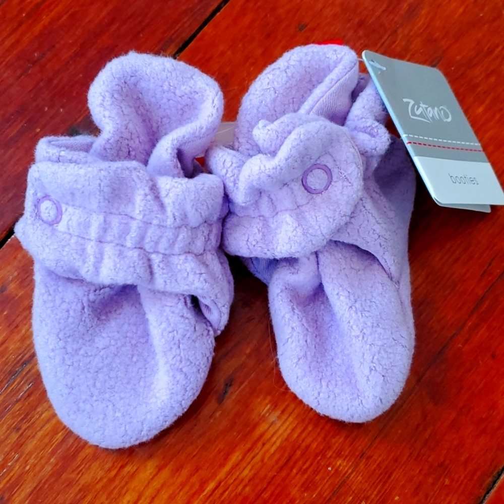 NWT Zutano Fleece Booties